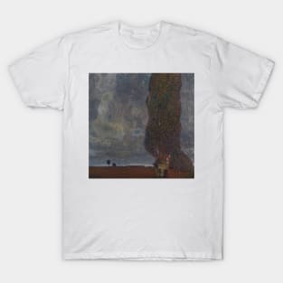 Approaching Thunderstorm by Gustav Klimt T-Shirt